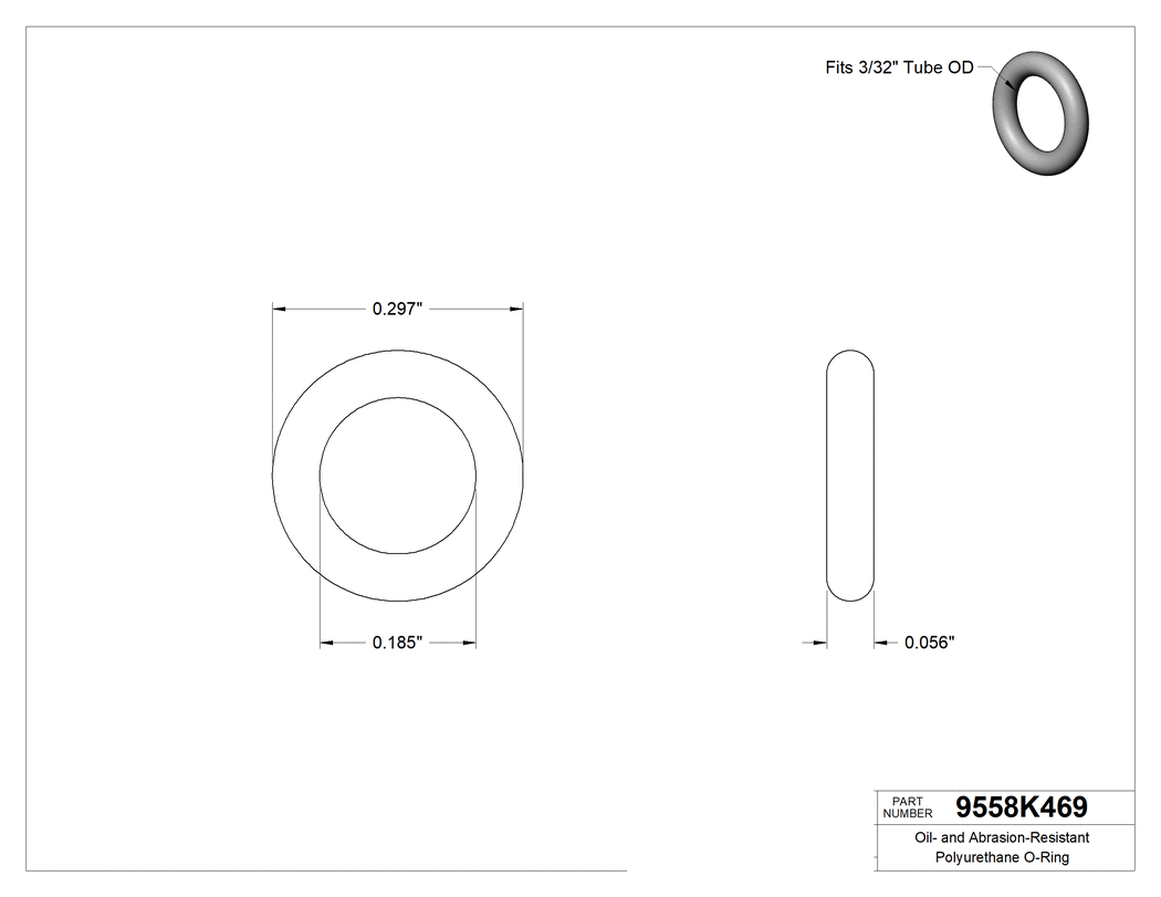 Technical drawing - 9558K469
